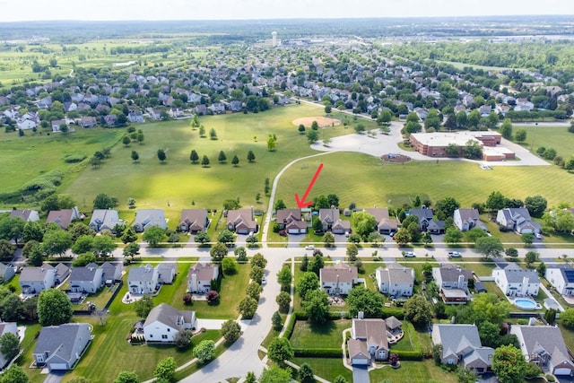 202 Dallas Dr, Bartlett, IL 60103 - aerial perspective of suburban area