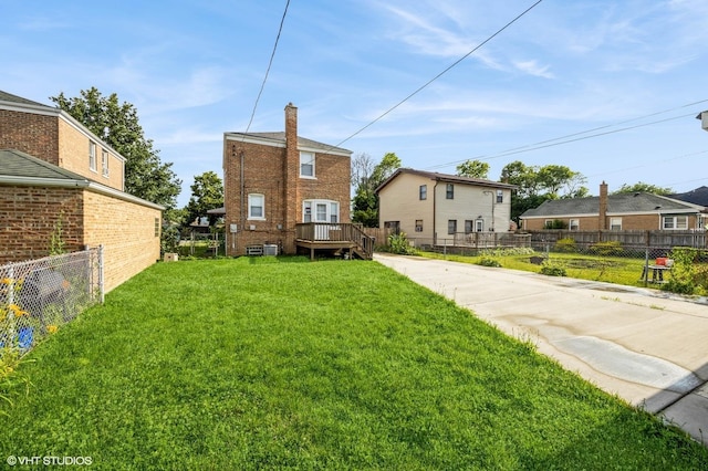 3818 W 107th St, Chicago, IL 60655 - back of house with a deck