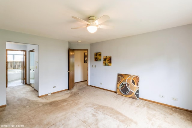 36230 N Old Creek Ct, Gurnee, IL 60031 - unfurnished bedroom featuring carpet floors and a ceiling fan