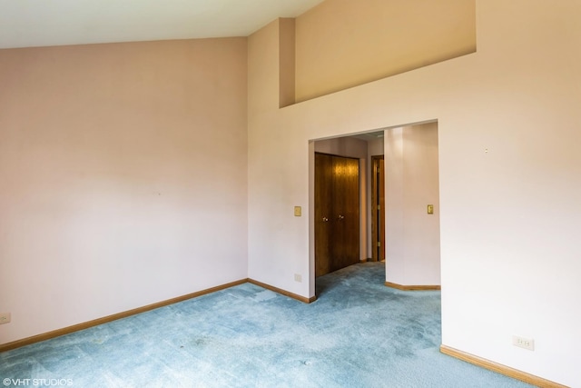 36230 N Old Creek Ct, Gurnee, IL 60031 - spare room featuring carpet and a towering ceiling