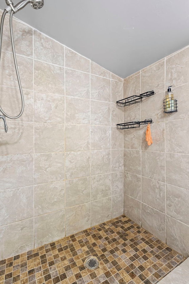 906 N State St, Marengo, IL 60152 - full bathroom featuring tiled shower