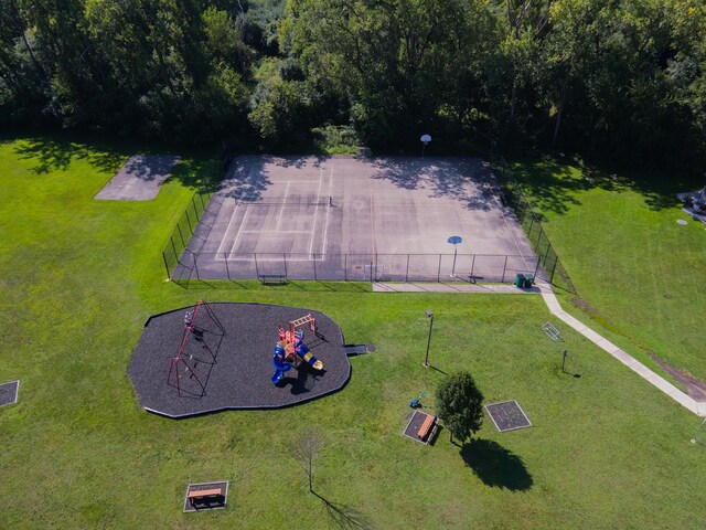 4 Cour La Salle Ct, Palos Hills, IL 60465 - bird's eye view of a park