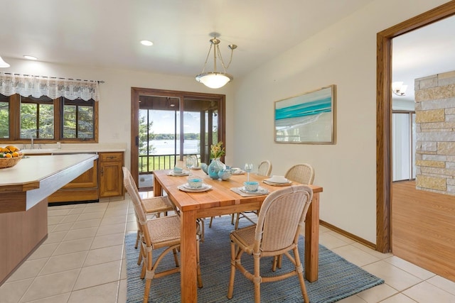 39081 N Sheridan Rd, Antioch, IL 60002 - dining area featuring light tile patterned flooring and healthy amount of natural light