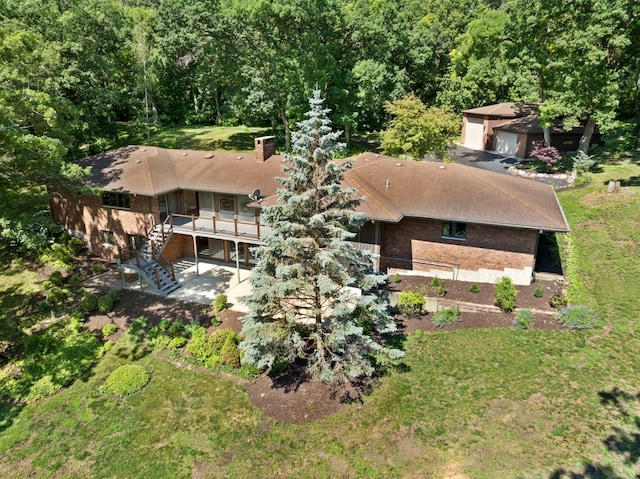 39081 N Sheridan Rd, Antioch, IL 60002 - view of subject property with a forest