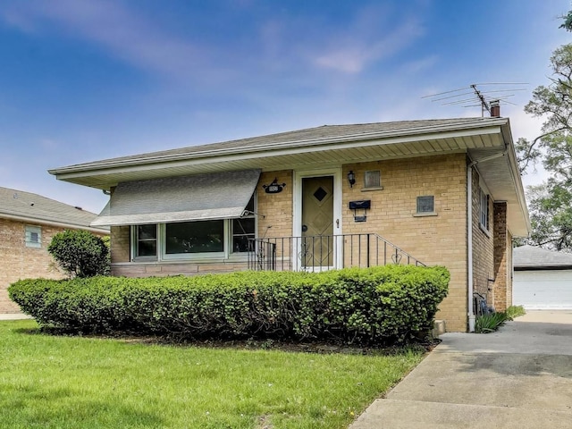 1927 Herbert Ave, Berkeley, IL 60163 - view of front of home with brick siding and a garage