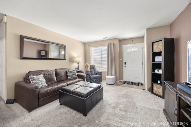 1641 Cornell Dr, Hoffman Estates, IL 60169 - living room featuring light colored carpet