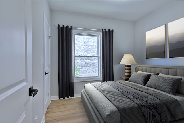 8004 S Ada St, Chicago, IL 60620 - bedroom with light wood-style floors and multiple windows
