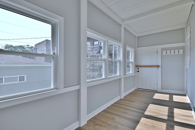 8004 S Ada St, Chicago, IL 60620 - unfurnished sunroom with plenty of natural light