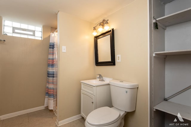 16956 Sunset Ridge Dr, Country Club Hills, IL 60478 - full bathroom featuring vanity, tile patterned floors, and curtained shower