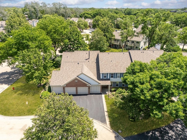1400 Ashton Ct Unit B1, Wheeling, IL 60090 - aerial view of property and surrounding area