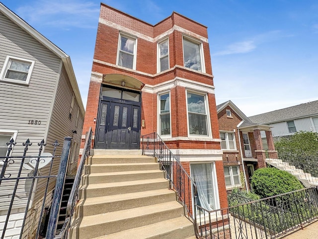 1848 W Cermak Rd Unit 3, Chicago, IL 60608 - view of front of home with brick siding