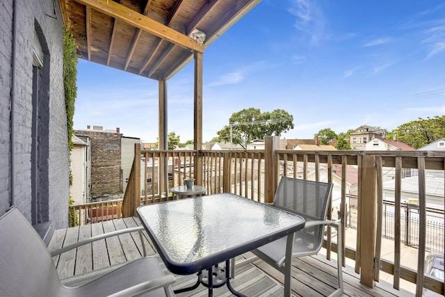 1848 W Cermak Rd Unit 3, Chicago, IL 60608 - deck with outdoor dining space