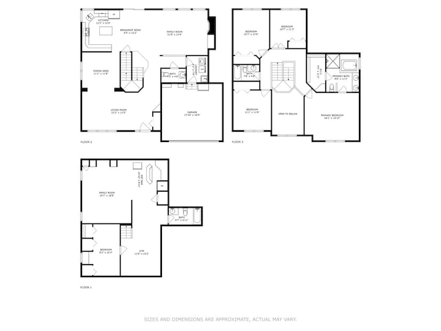2467 Worthington Dr, Aurora, IL 60506 - view of floor plan / room layout