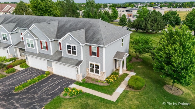 937 Emerald Dr, Pingree Grove, IL 60140 - aerial view of property and surrounding area
