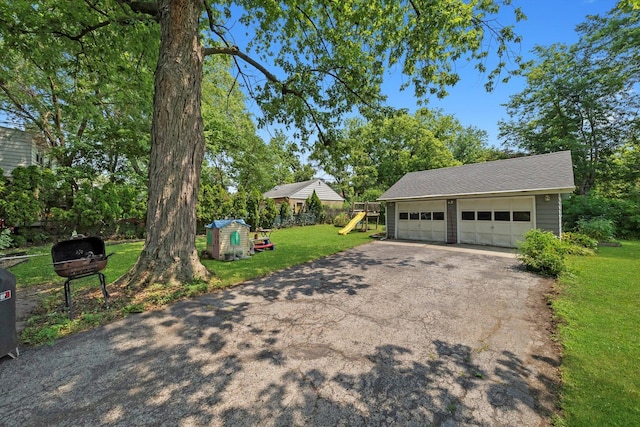 21207 Locust St, Matteson, IL 60443 - view of detached garage