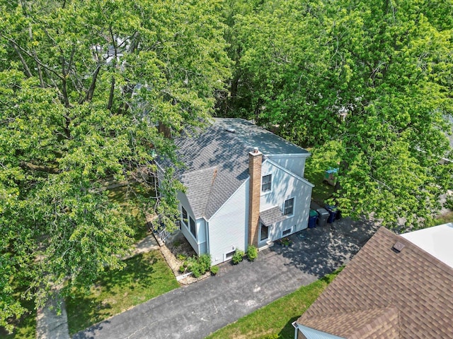 21207 Locust St, Matteson, IL 60443 - aerial view of property and surrounding area
