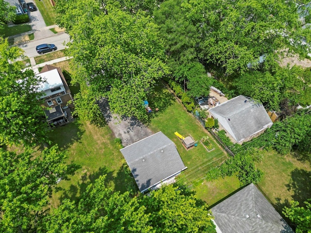 21207 Locust St, Matteson, IL 60443 - bird's eye view