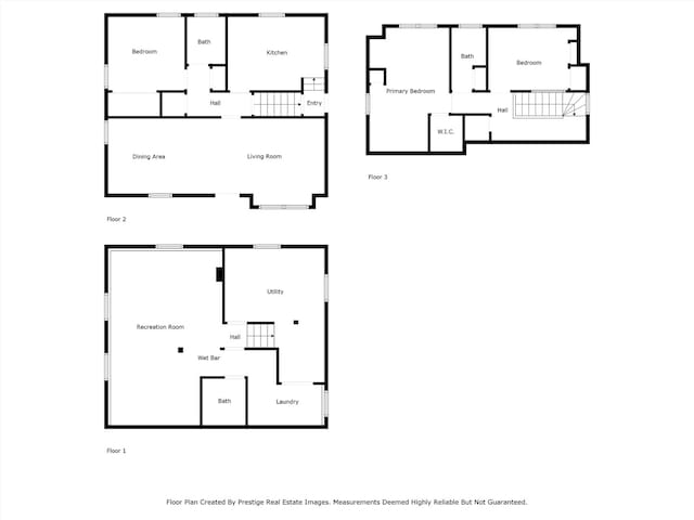 21207 Locust St, Matteson, IL 60443 - view of property floor plan