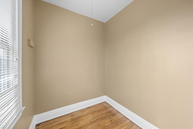 5938 S La Salle St, Chicago, IL 60621 - spare room featuring light wood finished floors and baseboards
