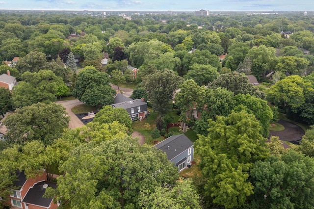 3 Old Valley Rd, Rolling Meadows, IL 60008 - aerial overview of property's location with a forest