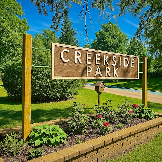 3 Old Valley Rd, Rolling Meadows, IL 60008 - community / neighborhood sign featuring a lawn