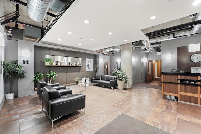 3963 W Belmont Ave Unit 613, Chicago, IL 60618 - lobby with recessed lighting