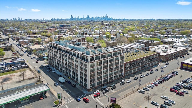 3963 W Belmont Ave Unit 613, Chicago, IL 60618 - bird's eye view of skyline