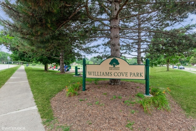 330 Memory Ln Unit 2, Westmont, IL 60559 - community / neighborhood sign featuring a yard