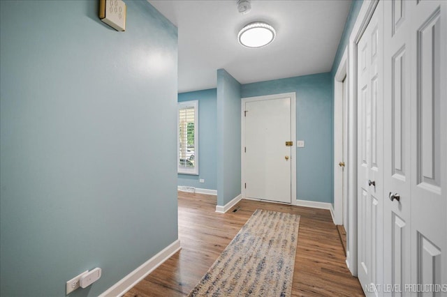 24106 W Pheasant Chase Dr, Plainfield, IL 60544 - foyer featuring baseboards and wood finished floors