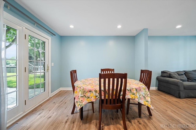 24106 W Pheasant Chase Dr, Plainfield, IL 60544 - dining area with light wood-style floors and recessed lighting