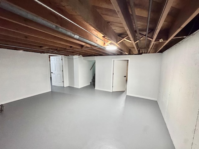 837 Wilcox Ave, Mundelein, IL 60060 - finished basement featuring stairs and baseboards