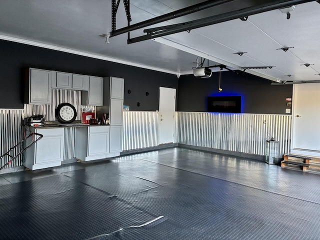 2069 Willow Brook Dr, Bourbonnais, IL 60914 - garage featuring a garage door opener