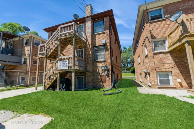 13937 S School St, Riverdale, IL 60827 - view of building exterior featuring stairs