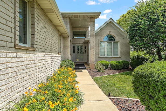 16243 Hummingbird Hill Dr, Orland Park, IL 60467 - view of exterior entry featuring brick siding