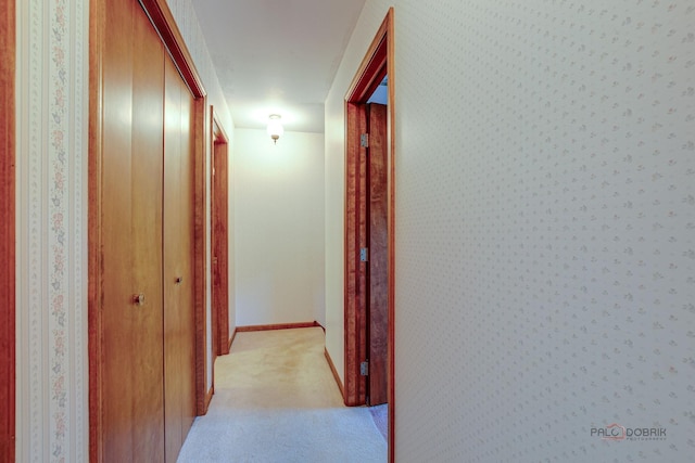 400 Seafarer Dr, Third Lake, IL 60030 - hallway featuring light colored carpet