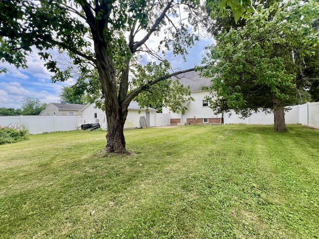 205 E St, Penfield, IL 61862 - view of fenced backyard