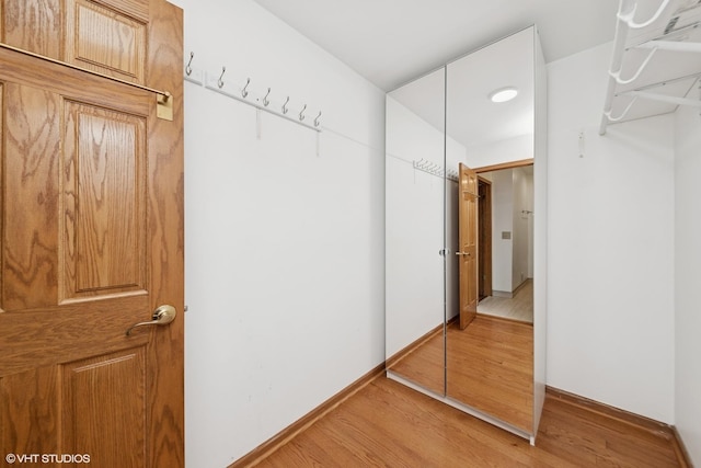 600 N Brookdale Dr, Schaumburg, IL 60194 - walk in closet featuring light wood-type flooring