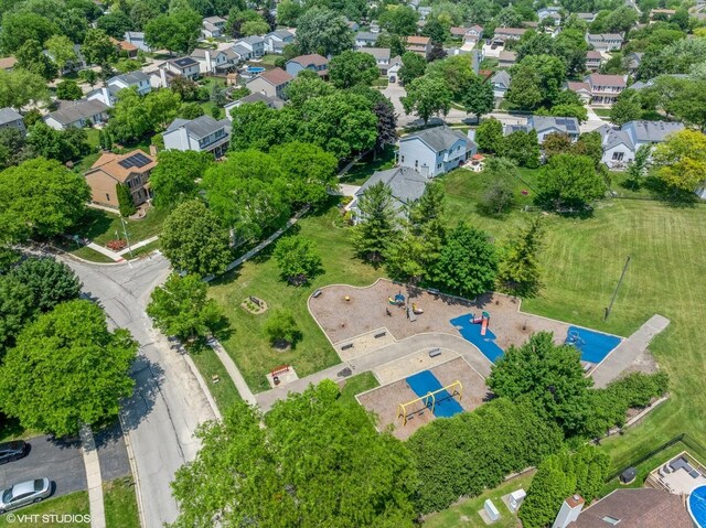600 N Brookdale Dr, Schaumburg, IL 60194 - aerial view of residential area
