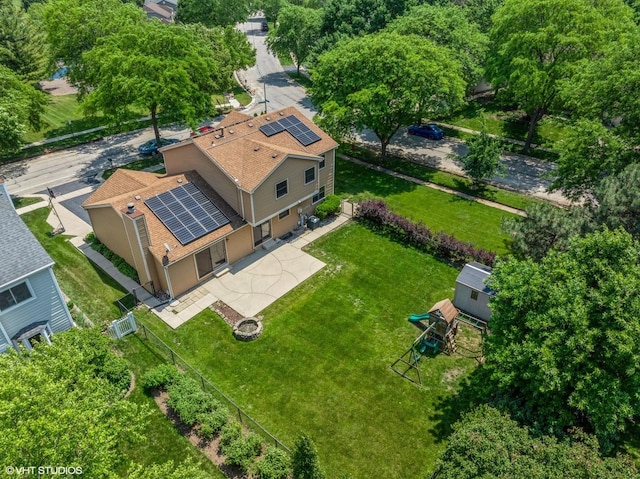 600 N Brookdale Dr, Schaumburg, IL 60194 - aerial view of property and surrounding area