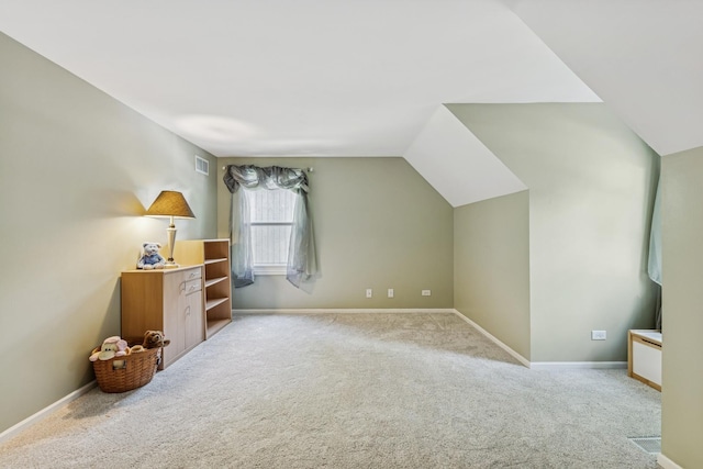 5618 Marietta Dr, Crystal Lake, IL 60014 - additional living space featuring carpet flooring and lofted ceiling