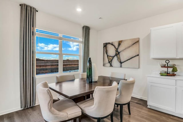 4201 High Point Ct, Joliet, IL 60436 - dining area featuring wood finished floors and recessed lighting