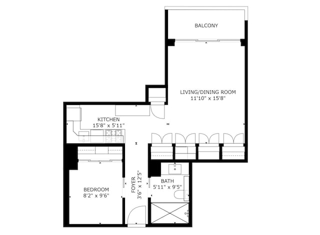 21 W Chestnut St Unit 907, Chicago, IL 60610 - view of home floor plan