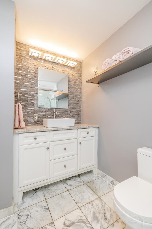21 W Chestnut St Unit 907, Chicago, IL 60610 - bathroom featuring marble finish flooring and vanity