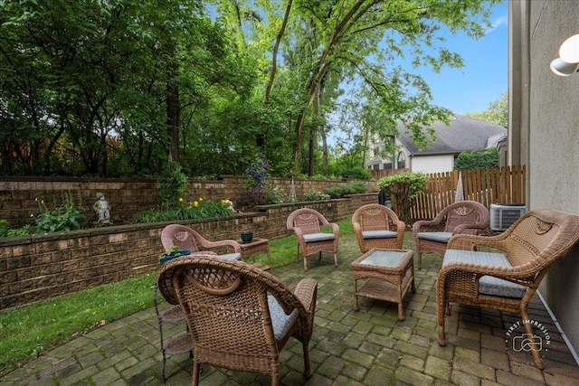1242 Hobson Oaks Dr, Naperville, IL 60540 - fenced backyard with a patio area