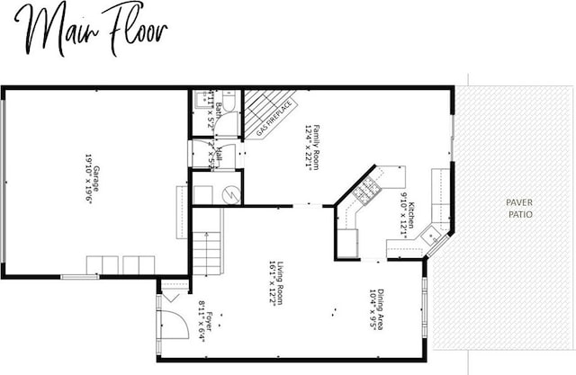 1242 Hobson Oaks Dr, Naperville, IL 60540 - view of home floor plan