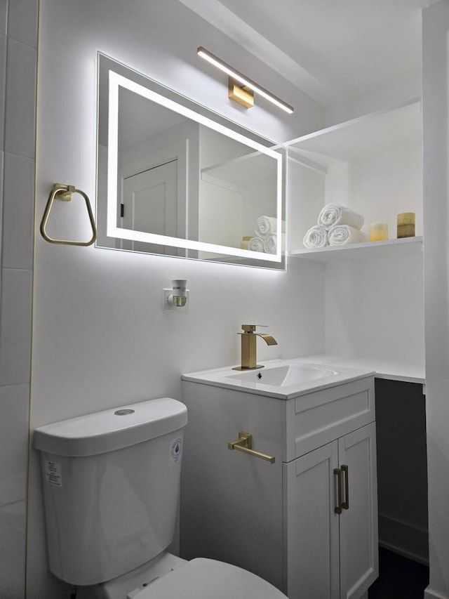 16536 Wolcott Ave, Markham, IL 60428 - bathroom with vanity and toilet