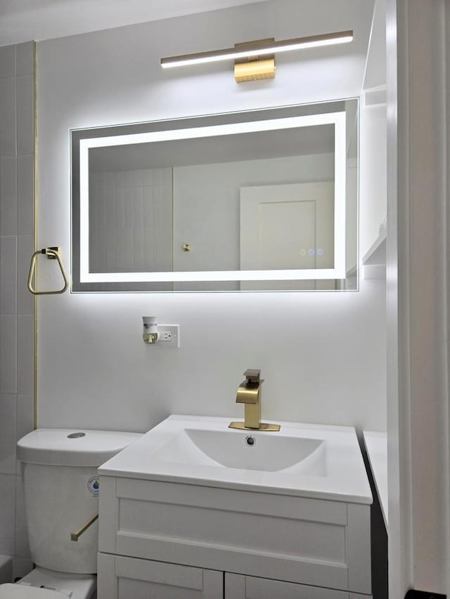 16536 Wolcott Ave, Markham, IL 60428 - bathroom with vanity and toilet
