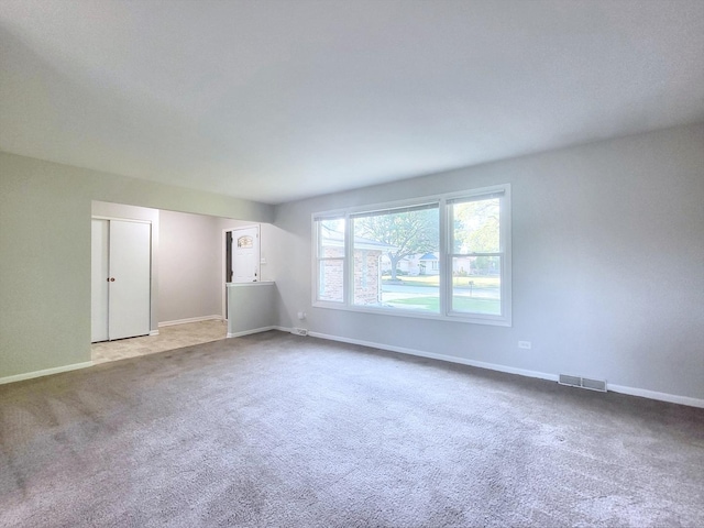 6037 Spring Ln, Matteson, IL 60443 - carpeted spare room featuring baseboards