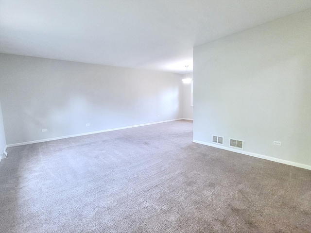 6037 Spring Ln, Matteson, IL 60443 - carpeted spare room featuring baseboards
