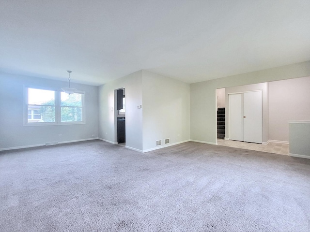 6037 Spring Ln, Matteson, IL 60443 - carpeted spare room featuring baseboards
